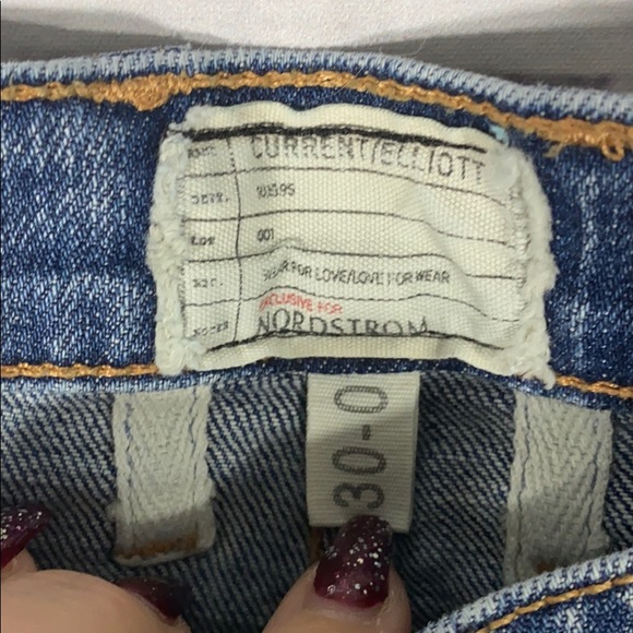 Current/Elliott The Fling Relaxed Boyfriend Jeans - Picture 4 of 6